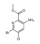 METHYL 3-AMINO-6-BROMO-5-CHLOROPICOLINATE picture