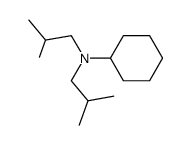 N,N-diisobutylcyclohexanamine结构式
