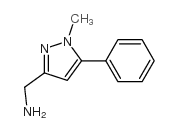 (1-METHYL-5-PHENYL-1H-PYRAZOL-3-YL)METHYLAMINE structure