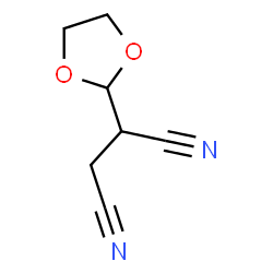 Butanedinitrile,1,3-dioxolan-2-yl- (9CI)结构式