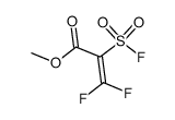 methyl fluorosulfonyl-3,3-difluoroacrylate Structure