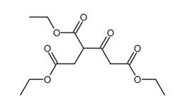 Diethyl 4-ethoxycarbonyl-3-oxohexanedioate结构式