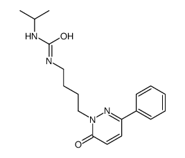 1-[4-(6-oxo-3-phenylpyridazin-1-yl)butyl]-3-propan-2-ylurea Structure