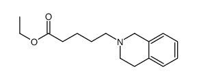 ethyl 5-(3,4-dihydro-1H-isoquinolin-2-yl)pentanoate结构式