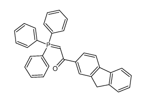 1-(9H-Fluoren-2-yl)-2-(triphenyl-λ5-phosphanylidene)-ethanone Structure