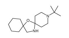 11-tert-butyl-7-oxa-11,14-diazadispiro[5.1.58.26]pentadecane结构式