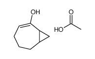 acetic acid,bicyclo[5.1.0]oct-5-en-6-ol Structure