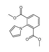 dimethyl 2-pyrrol-1-ylbenzene-1,3-dicarboxylate结构式