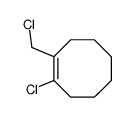 1-chloro-2-(chloromethyl)cyclooctene Structure