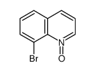 8-bromo-1-oxidoquinolin-1-ium Structure