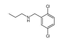 (2,5-Dichloro-benzyl)-propyl-amine Structure