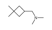 Dimethyl-(3,3-dimethyl-cyclobutylmethyl)-amin Structure