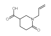 6-oxo-1-prop-2-enylpiperidine-3-carboxylic acid结构式