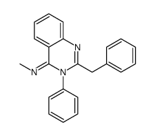 2-benzyl-N-methyl-3-phenylquinazolin-4-imine Structure
