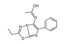 N-(2-ethyl-6-phenylimidazo[2,1-b][1,3,4]thiadiazol-5-yl)acetamide Structure