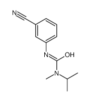 3-(3-cyanophenyl)-1-methyl-1-propan-2-ylurea结构式