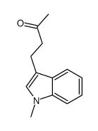 4-(1-methylindol-3-yl)butan-2-one结构式