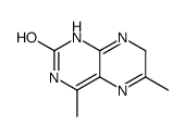 2-Pteridinol,7,8-dihydro-4,6-dimethyl-(7CI)结构式