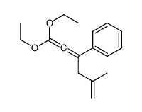 (1,1-diethoxy-5-methylhexa-1,2,5-trien-3-yl)benzene Structure