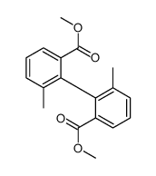 methyl 2-(2-methoxycarbonyl-6-methylphenyl)-3-methylbenzoate Structure