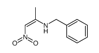 (Z)-N-benzyl-1-nitroprop-1-en-2-amine Structure