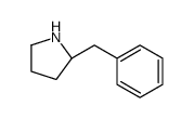 (2S)-2-Benzylpyrrolidine结构式