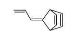 7-(2-Propenyliden)bicyclo(2.2.1)hepta-2,5-dien结构式
