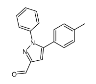 1-phenyl-5-(p-tolyl)pyrazole-3-carbaldehyde Structure