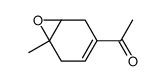 Ethanone, 1-(6-methyl-7-oxabicyclo[4.1.0]hept-3-en-3-yl)- (9CI)结构式
