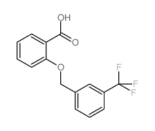 2-[[3-(trifluoromethyl)phenyl]methoxy]benzoic acid结构式