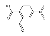 2-formyl-4-nitro-benzoic acid结构式