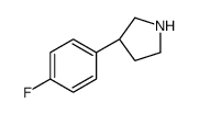 (3R)-3-(4-fluorophenyl)pyrrolidine structure