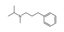 N-isopropyl-N-methylbenzenepropanamine结构式