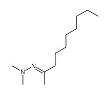 N-[(Z)-decan-2-ylideneamino]-N-methylmethanamine结构式
