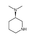 (R)-N,N-dimethylpiperidin-3-amine Structure