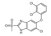 氯苯咪唑砜结构式