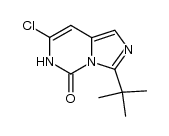 3-(tert-butyl)-7-chloroimidazo[1,5-c]pyrimidin-5(6H)-one结构式