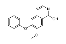 6-Methoxy-7-phenoxy-4(1H)-quinazolinone Structure