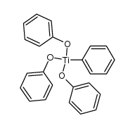 triphenoxy(phenyl)titanium Structure