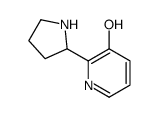 2-pyrrolidin-2-ylpyridin-3-ol结构式