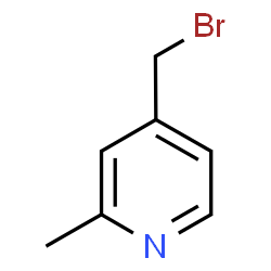 2-Methyl-4-(bromomethyl)pyridine hydrobromide结构式