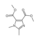 dimethyl 1,2-dimethylimidazole-4,5-dicarboxylate结构式