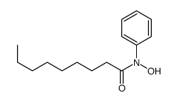 N-hydroxy-N-phenylnonanamide结构式