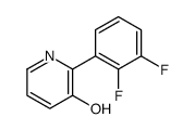 2-(2,3-difluorophenyl)pyridin-3-ol结构式