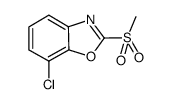 7-Chloro-2-Methanesulfonyl-Benzooxazole结构式