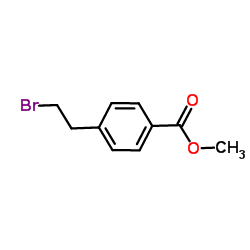 Methyl 4-(2-bromoethyl)benzoate Structure