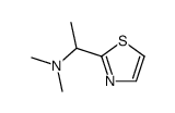 N,N-dimethyl-1-(1,3-thiazol-2-yl)ethanamine Structure