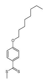 methyl 4-octoxybenzenecarbodithioate Structure