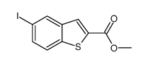5-碘苯并[b]噻吩-2-羧酸甲酯结构式