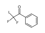 2,2-difluoro-2-iodo-1-phenylethanone Structure